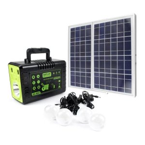 Σετ Ηλιακό Σύστημα Φωτισμού LED 3 σε 1 - Inverter 300W