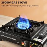 Φορητό Μάτι Κουζίνας Υγραερίου 2900W