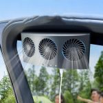Τριπλός Ανεμιστήρας Αυτοκινήτου 60W