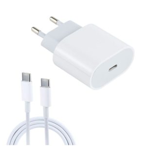 Φορτιστής με Καλώδιο TYPE-C σε TYPE-C 20W