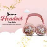Ασύρματα Bluetooth Ακουστικά Unicorn Strass