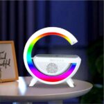 Επαναφορτιζόμενο Ηχείο Bluetooth Led με Ανέπαφη Φόρτιση