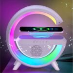 Επαναφορτιζόμενο Ηχείο Bluetooth Led με Ανέπαφη Φόρτιση