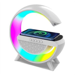 Επαναφορτιζόμενο Ηχείο Bluetooth Led με Ανέπαφη Φόρτιση