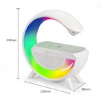 Επαναφορτιζόμενο Ηχείο Bluetooth Led με Ανέπαφη Φόρτιση