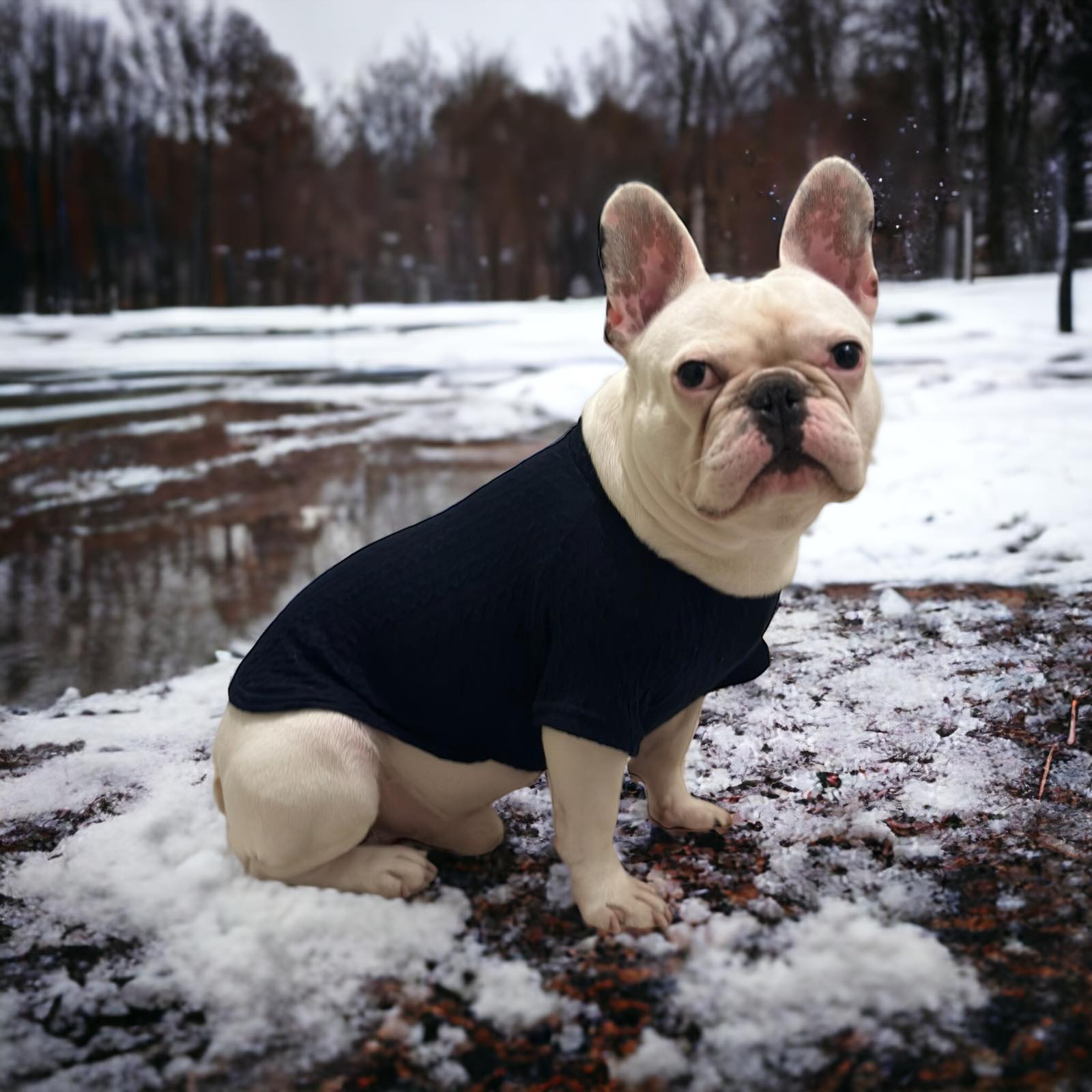 Πουλόβερ για Σκύλους Μαύρο - Dog Clothing Black Πουλόβερ για Σκύλους Μαύρο - Dog Clothing Black