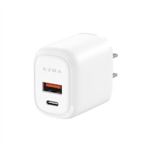 Αντάπτορας Φόρτισης 20W με Θύρα USB και Type-C