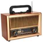 Επαναφορτιζόμενο Retro Ραδιόφωνο Bluetooth