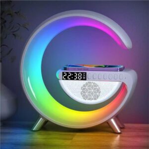 Επαναφορτιζόμενο Ηχείο Bluetooth Led με Ανέπαφη Φόρτιση