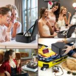 Τσάντα Μακιγιάζ με Επαναφορτιζόμενο LED Καθρέφτη
