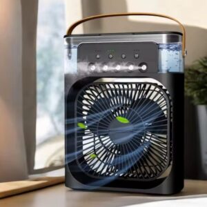 Air Cooler Ανεμιστήρας με Led Φωτισμό και Υγραντήρα