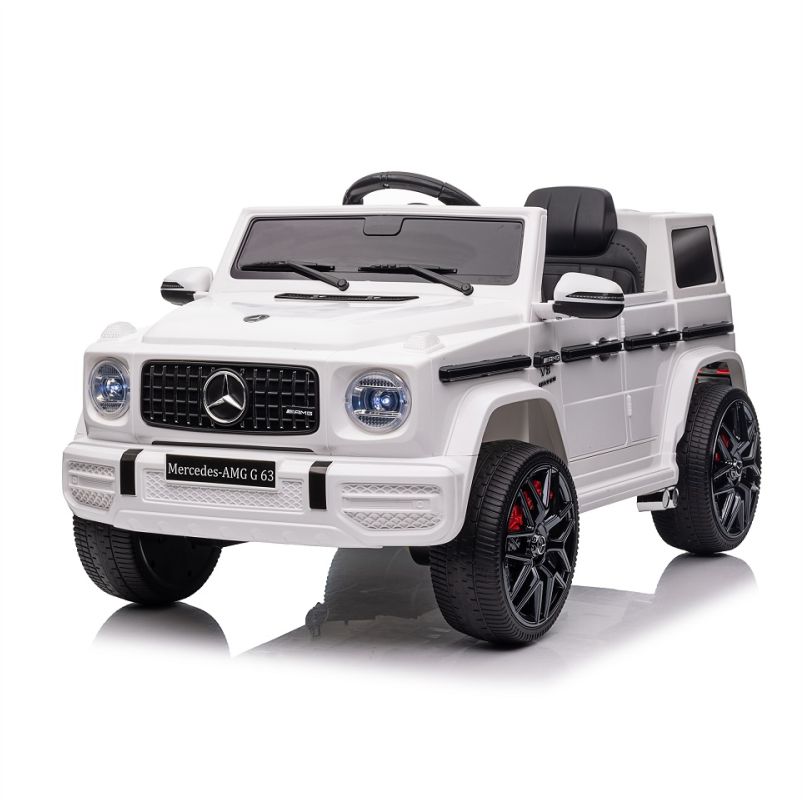 Ηλεκτροκίνητο Αυτοκίνητο Mercedes-Benz Τζιπ White Ηλεκτροκίνητο Αυτοκίνητο Mercedes-Benz Τζιπ White