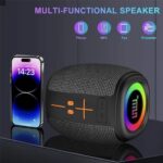 Αδιάβροχο Ηχείο Bluetooth Led RGB