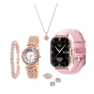 Smartwatch με Σετ Κοσμημάτων