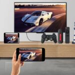 Android TV Stick Κονσόλα με Ασύρματα Χειριστήρια και 49.000 Παιχνίδια