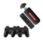 Android TV Stick Κονσόλα με Ασύρματα Χειριστήρια και 49.000 Παιχνίδια