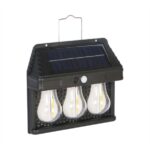 Ηλιακό Φωτιστικό Led με 3 Λάμπες
