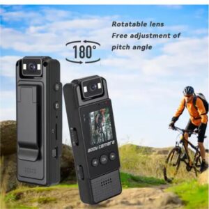 Action Camera 4K Περιστρεφόμενη Ultra HD με Οθόνη και Wi-Fi