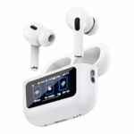 Ασύρματα Ακουστικά Bluetooth Υψηλής Τεχνολογίας με Οθόνη Αφής White