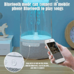 Διακοσμητικό Φωτιστικό Jellyfish με Ηχείο Bluetooth