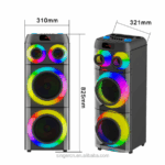 Επαναφορτιζόμενο Ηχείο Bluetooth Led RGB 100W