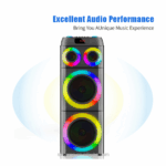 Επαναφορτιζόμενο Ηχείο Bluetooth Led RGB 100W