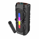 Επαναφορτιζόμενο Ηχείο Bluetooth Led RGB