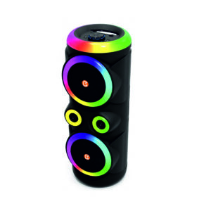 Επαναφορτιζόμενο Ηχείο Bluetooth Led RGB