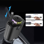 Φορτιστής Αυτοκινήτου Fast Charge 6 σε 1 με Άρωμα & Led Atmosphere