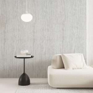 Διακοσμητικό Αυτοκόλλητο Πάνελ 120cmx300cm Τεχνοτροπία Τοίχου Λευκό