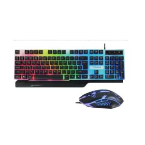 Πληκτρολόγιο – Ποντίκι Led Gaming με Μαξιλαράκι