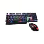 Πληκτρολόγιο – Ποντίκι Led Gaming με Μαξιλαράκι
