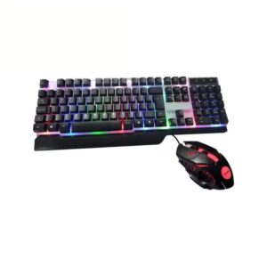Πληκτρολόγιο – Ποντίκι Led Gaming με Μαξιλαράκι