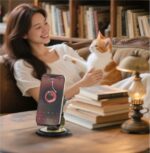 Βάση Κινητού με Επαγωγικό Ηχείο - Bluetooth και Ασύρματη Φόρτιση