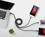 Καλώδιο Φόρτισης 3 σε 1 60W Android-iOS-Type-C