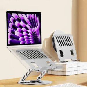 Πτυσσόμενη Μεταλλική Βάση Laptop - Tablte 360ᵒ Ψύξης